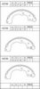 ASIMCO K3730 Brake Shoe Set